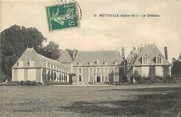 carte postale ancienne motteville